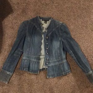 Denim Military style jacket
